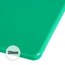 Planche à découper - 325x530mm - Epaisseur 20mm - Vert.