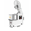 Pétrin à pâte - 33 litres / 25 kg - 1 vitesse - cuve amovible et batteur rabattable - fonction minuterie.