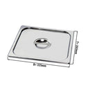 Couvercle inox GN 1/2.
