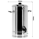 Percolateur à café - 15 litres - 1,5kW.