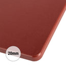 Planche à découper - 325x530mm - Epaisseur 20mm - Marron.