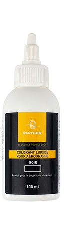 COLORANT LIQUIDE ALIMENTAIRE NOIR 100 ML.