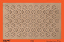 SILPAT TOILE DE CUISSON À 63 MACARONS 58.5X38.5 CM.