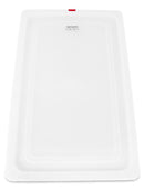 Couvercle en polypropylène GN 1/1 - Laiteux.