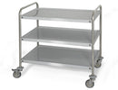Chariot de service - 1000x600mm - avec 3 étagères.