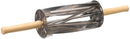 ROULEAU COUPE-CROISSANTS INOX TRIANGLE 21X9.7 CM.