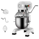 Mélangeur planétaire - 27 litres - 1,1 kW - avec 3 accessoires de mélange.