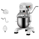 Mélangeur planétaire - 20 litres - 750 watts - avec 3 accessoires de mélange.