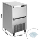 Machine à glace Crush - 94 kg/ 24 h.