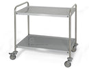 Chariot de service - 1200x600mm - avec 2 étagères.