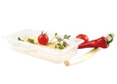 Bac gastronorme en polypropylène GN 1/3 - Laiteux - Profondeur 65mm.
