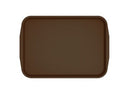Plateau de cantine 360x270mm - Marron.