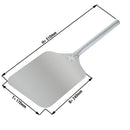 Pelleteuse à pizza en aluminium - 240 x 170 mm.