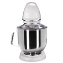 Mélangeur planétaire - 7 litres - 350 watts - avec 3 accessoires de mélange - Blanc laiteux.