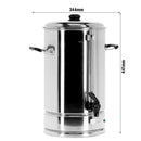 Percolateur à café - 10 litres - 1,5kW.