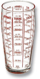 VERRE MESURE TREMPÉ 58,5 CL.
