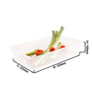 Bac gastronorme en polypropylène GN 1/1 - Laiteux - Profondeur 100mm.
