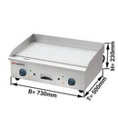 Grill électrique Plaque de cuisson - 4,3 kW.