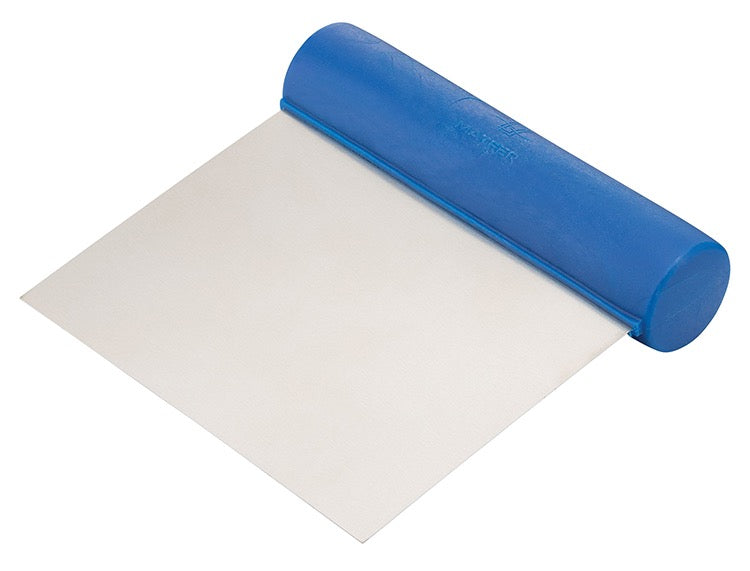 MATFER COUPE-PÂTE SOUPLE DROIT INOX 11X10.5 CM.