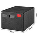 CAMBRO | CAM GOBOX® - Toploader - EN 60x40 - Noir.