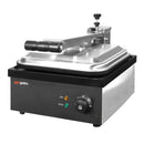 Grill de contact - 2,2 kW - Lisse & Rainuré - Surface de cuisson : 350x330mm.