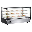 Vitrine chaude de table - 200 litres.
