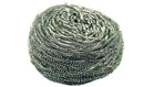 LOT DE 10 ÉPONGES SPIRALES INOX POUR RÉCURAGE.