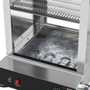 Vapeur pour hot-dogs / Vitrine chauffante pour hot-dogs - 1,2 kW