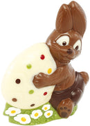 LAQUE 275X175 DE 2 EMPREINTES POUR 1 LAPIN AVEC OEUF 120MM.