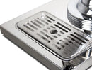 Distributeur de jus - 2x 8 litres - Inox.