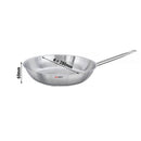 Poêle en acier inoxydable - Ø 280 mm - Hauteur : 60 mm