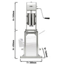 Machine à churros - 5 litres - avec support réglable inclus