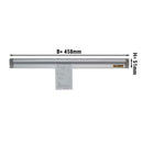 Barre porte-bons de commande restaurant en aluminium - 45,8 cm.