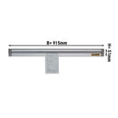Barre porte-bons de commande restaurant en aluminium - 91,5 cm.