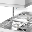 Lave-vaisselle à capot - 6,52 kW - avec pompe à détergent, à produit de rinçage et à lessive