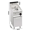 Friteuse électrique - 18 litres - 13,5 kW.