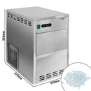 Machine à glace en flocons - 30 kg/ 24h.