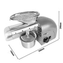 Presse à huile électrique - Gris - 1,8 kW