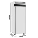 Réfrigérateur ECO - GN 2/1 - 700 litres - avec 1 porte - Intérieur de la porte en inox.
