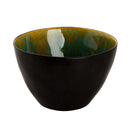 (24 pièces) LOTUS - Set de vaisselle - Turquoise/ Noir
