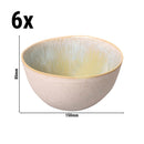 (6 pièces) LIGHT BLUE SEA - Bol - 800ml - Ø 150mm - Blanc
