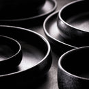 (6 pièces) UNIVERSE - Assiette plate Maastricht - Ø 260mm - Noir