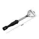 Grattoir en acier inoxydable - lisse.