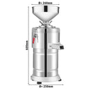Machine à sésame & Beurre de cacahuètes - 0,8 kW - 15 kg/h