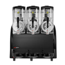 Machine à slush - 3x 12 litres - Noir.