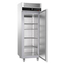 Congélateur en acier inoxydable PREMIUM - GN 2/1 - 700 Litres - avec 1 porte.