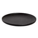 (6 pièces) UNIVERSE - Assiette plate Maastricht - Ø 260mm - Noir