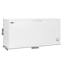 Congélateur bahut - 1800mm - 534 litres - Couvercle plastique - Séparateur inclus