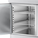 Table réfrigérée de boulangerie PREMIUM - 2000x800mm - avec 3 portes.