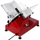 Trancheuse - 150 Watt - Couteau : Ø 250mm - Rouge.